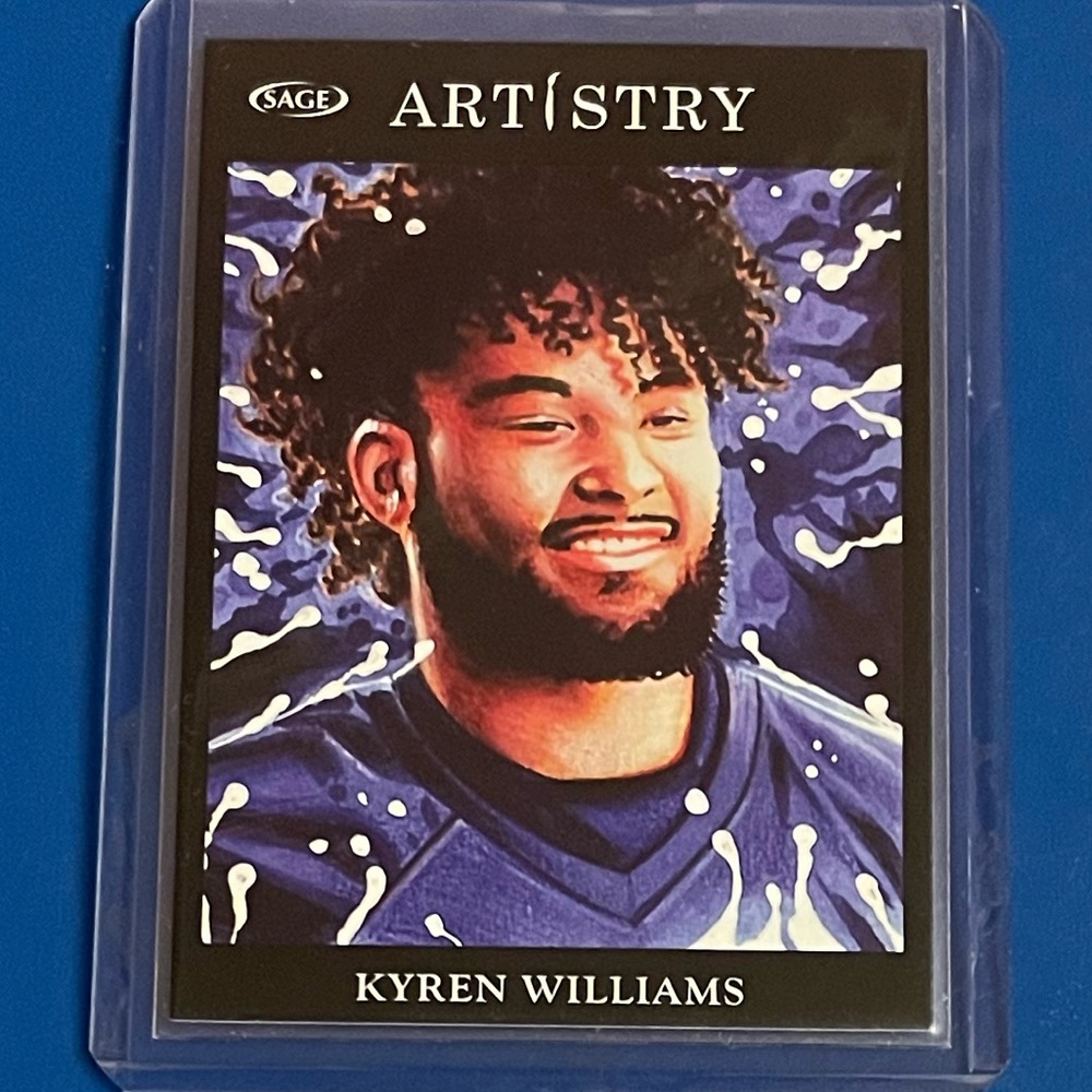 Kyren Williams #102 [Rookie] 2022 Sage Artistry Football Trading Card